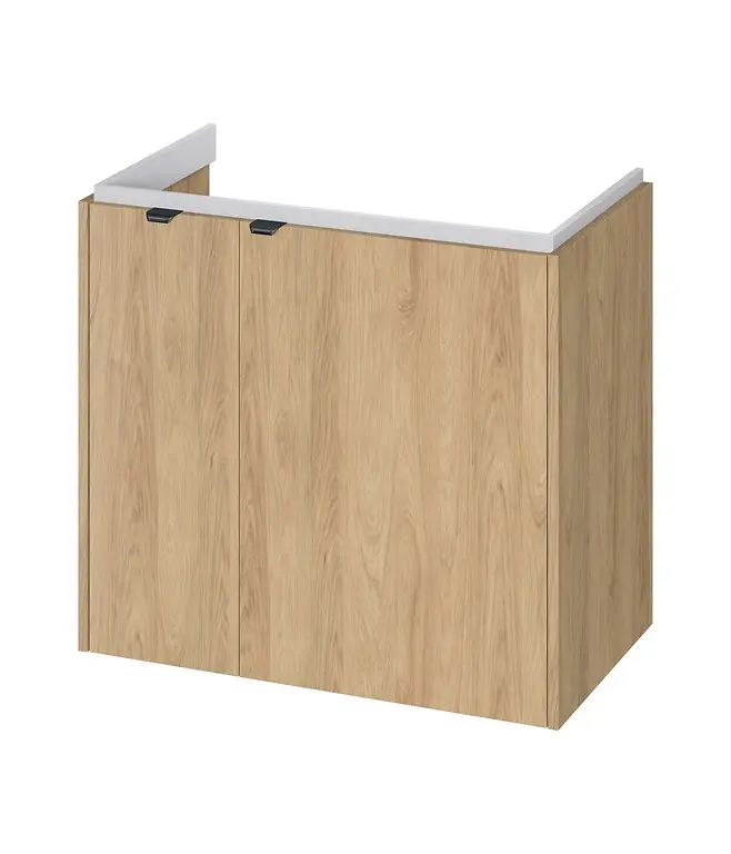 OVIDA 80 Cargo Washbasin Cabinet – Hickory Oak DSM S1058-011