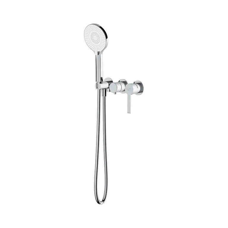 Virgo Bathshower Faucet Concealed with Box and Handshower Chrome S522-113