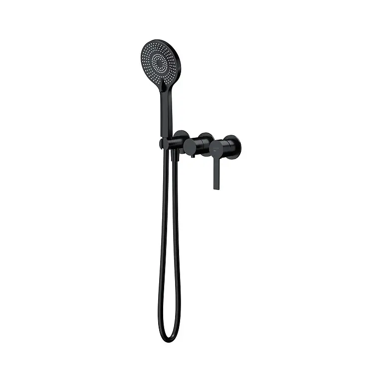 Virgo Bathshower Faucet Concealed with Box and Handshower Black S522-114