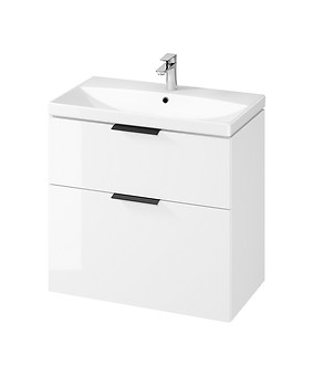 SET B590 CITY BY CERSANIT 80 WHITE DSM (CABINET+WASHBASIN) S801-423