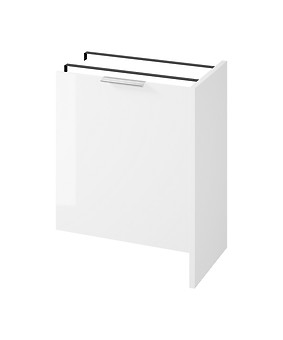 CITY BY CERSANIT 65 CABINET FOR WASHING MACHINE WITH DOOR WHITE DSM S584-027-DSM