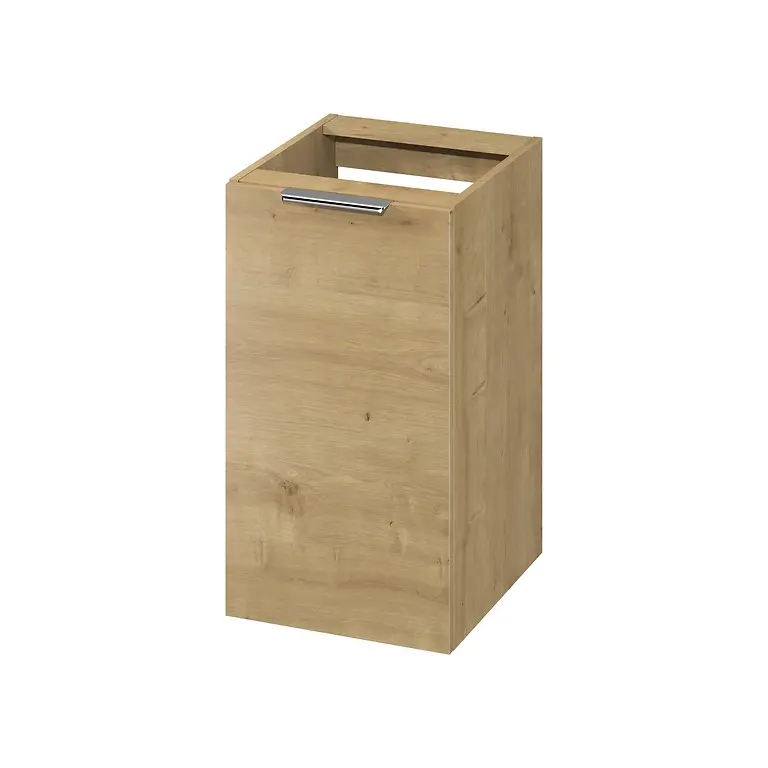 City by Cersanit 40 Cabinet with Laundry Basket Oak S584-116