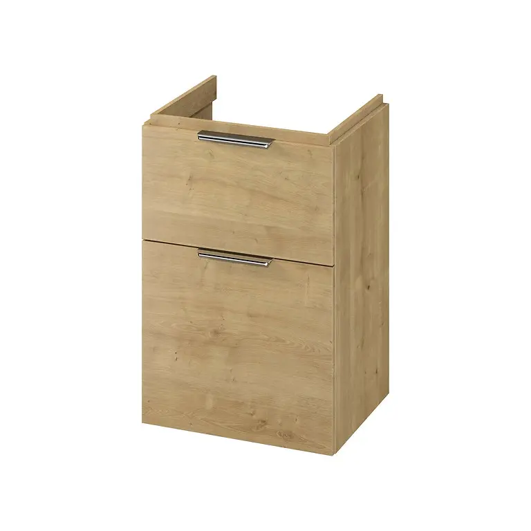 CITY by CERSANIT 50 Washbasin Cabinet – Oak DSM S584-118