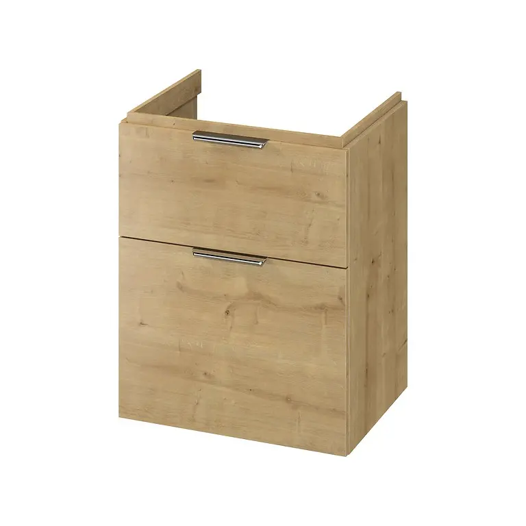 CITY by CERSANIT 60 Washbasin Cabinet – Oak DSM S584-119