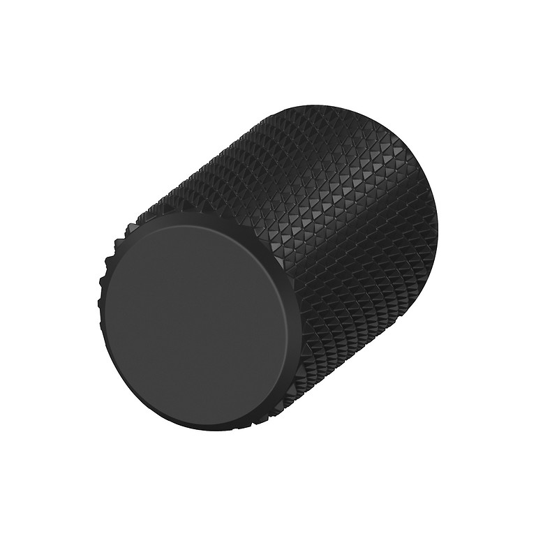 FURNITUE KNOB LARGA BLACK, 1PC S599-0145
