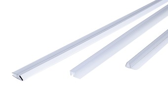 Afdichtingsrubbers voor Half-Ronde Douchecabines ZIP / ARTECO / BASIC – Set S903-030