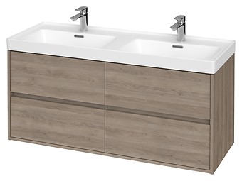 SET B286 CREA 120 OAK (CABINET+WASHBASIN) S801-325