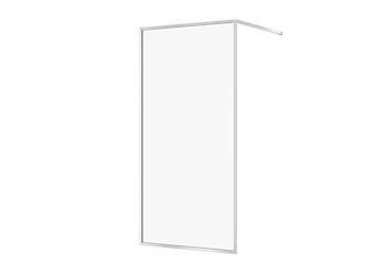 WALK-IN LARGA 100x200 chroom transparant glas S932-136