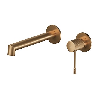 ZEN by Cersanit inbouw wastafelkraan koper geborsteld met box S951-803