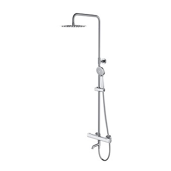 SHOWER COLUMN CITY OVAL WITH THERMOSTATIC FAUCET WITH SPOUT CHROME S951-860