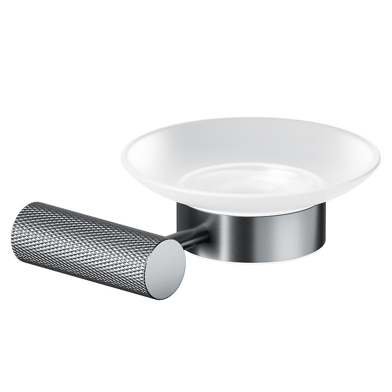 ZEEPBAK WANDGEMAAKT GUN METAL ZWART S951-896