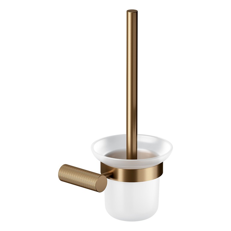 TOILETBORSTEL MUREN-MONTEERBAAR GLAS GEBOURSTELD KOPER S951-899