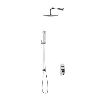 SET B257 CREA CONCEALED SET WITH BATH-SHOWER FAUCET CHROME S952-008