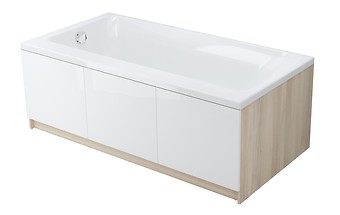 SMART 160x80 BAD ASYMMETRISCH RECHTS S301-118