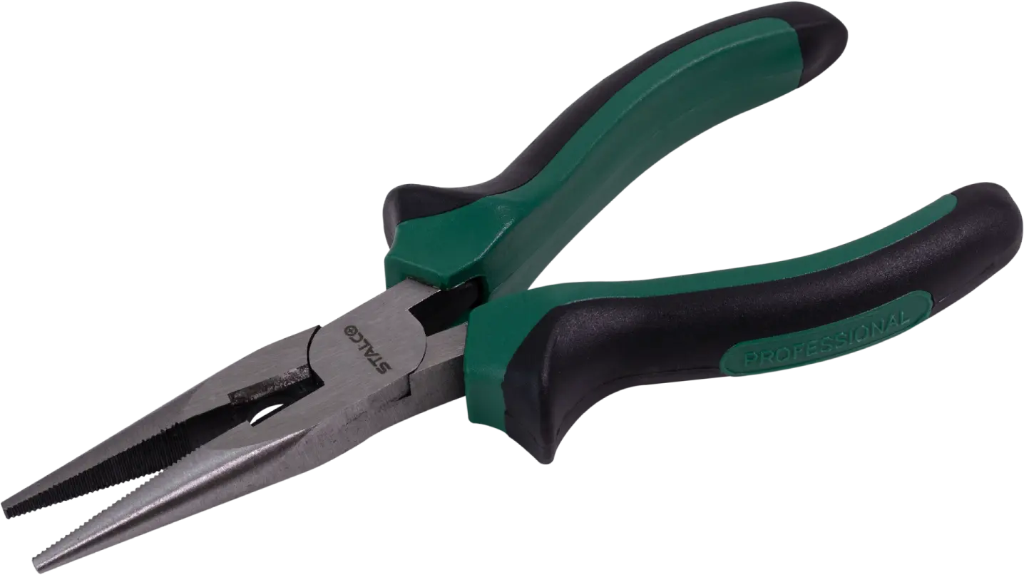 Long Nose Pliers, Straight 160mm 160 mm STALCO S-14036