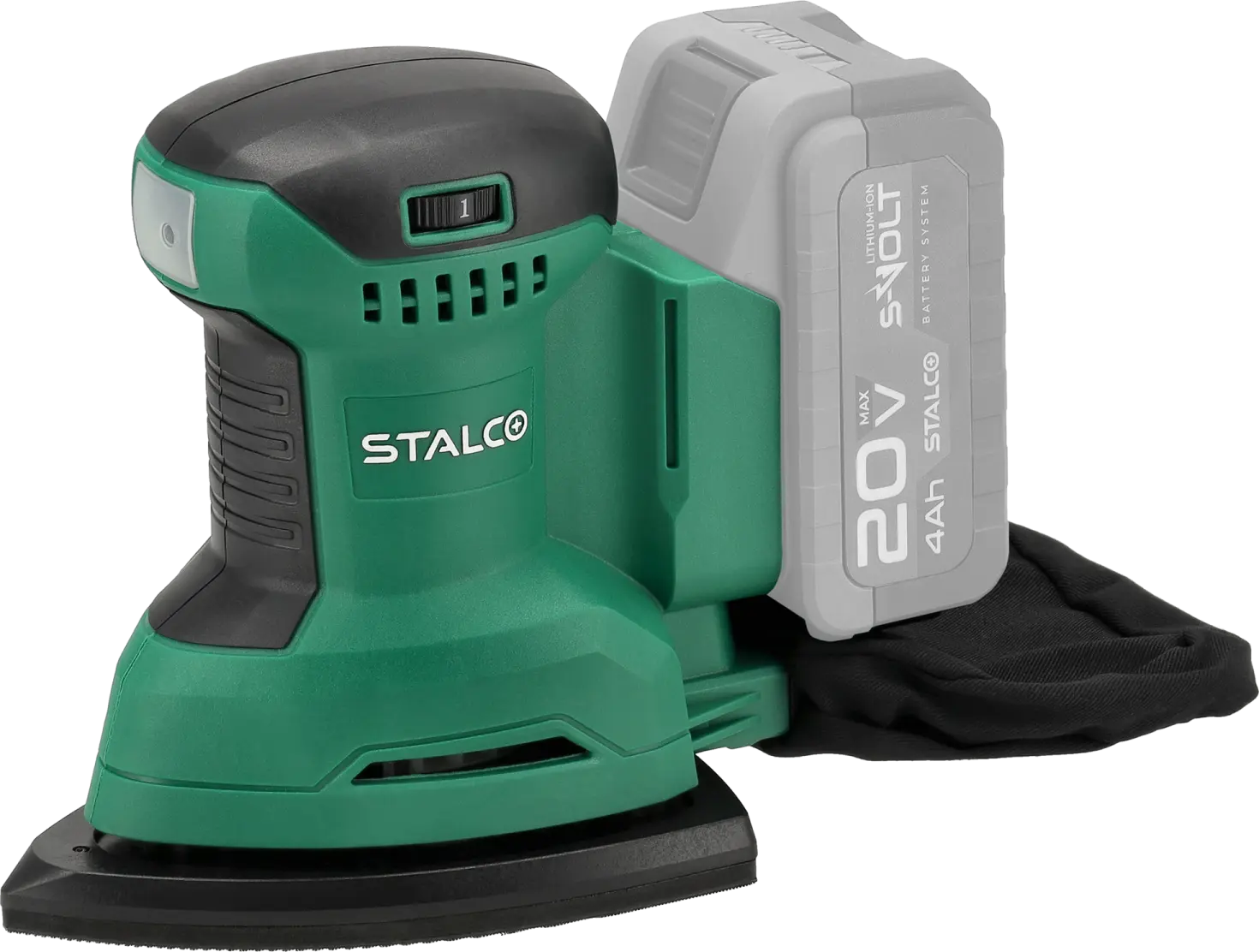 Cordless Delta Oscillating Sander DSS20-140 STALCO S050497345