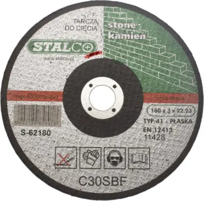 Flat concrete cutting disc ø400 x 4.0 x 32 mm (5907180857965)