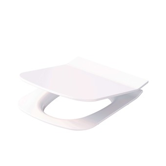 VIRGO CITY SQUARE DUROPLAST, SOFT-CLOSE, EASY-OFFTOILET SEAT BOX K98-0220