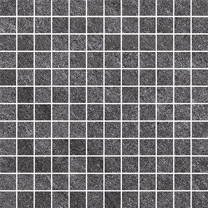 BOLT DARK GREY MOSAIC MATT SSQ RECT 30X30