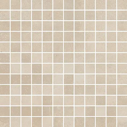 VELVET CONCRETE BEIGE MOSAIC MATT SSQ RECT 30X30