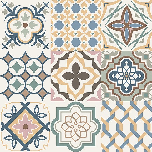 GPT1010 MULTICOLOR RECT 60X60 G1