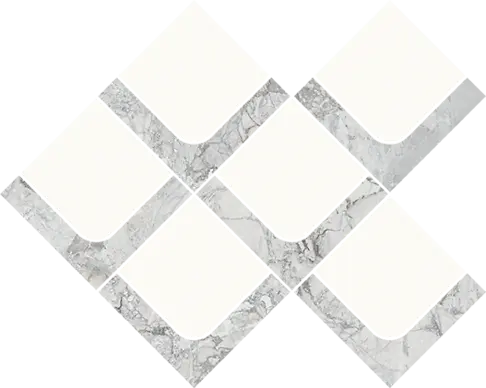 TILIAN GRYS MOSAIC SATIN 30X37 *