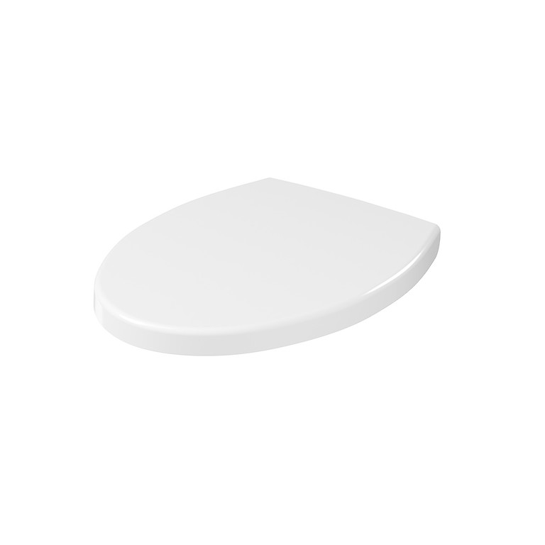 Cersanit Essentials Mito Red Polypropylene Toilet Seat for Wall-Hung Bowl TK001-007