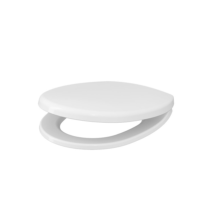 Cersanit Essentials Mito Red Polypropylene Toilet Seat for CompactTK001-008
