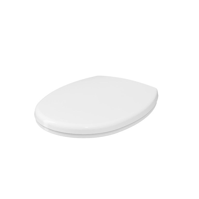Cersanit Essentials Mito Red Polypropylene Toilet Seat for CompactTK001-008