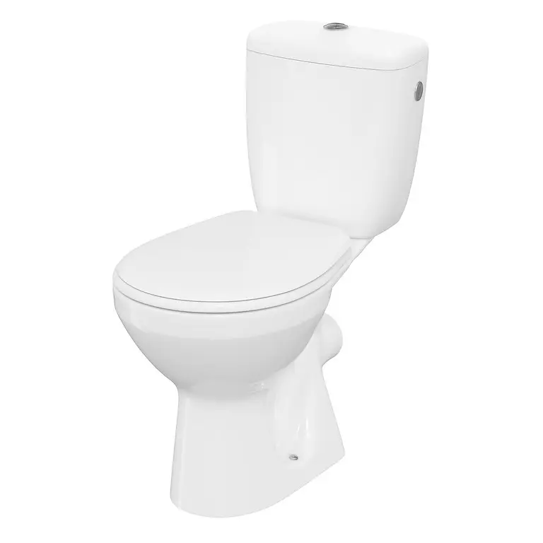 Cersanit Essentials Mito Grey WC Compact with PP Toilet Seat K100-370