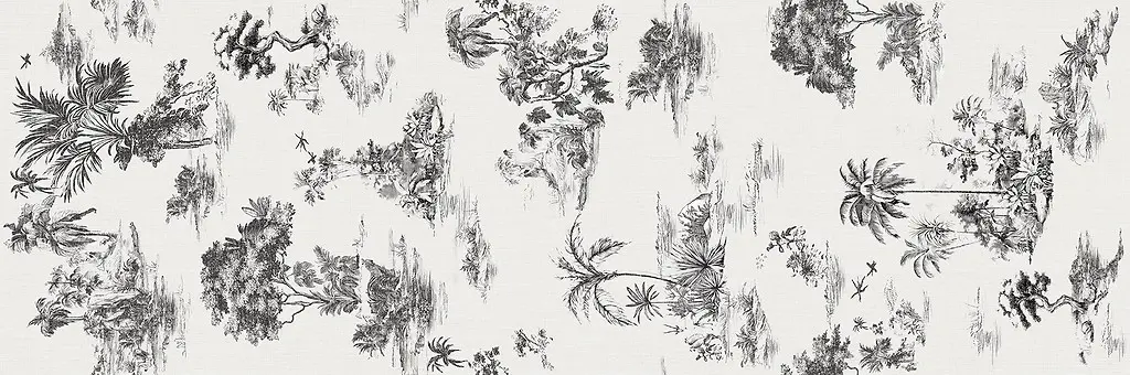 Luvie White Wallpaper Safari Satin Rect 40 × 120 G1 NT1747-005-1