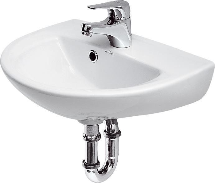 Cersanit Essentials President 45 Washbasin with Hole for Mixer K08-002