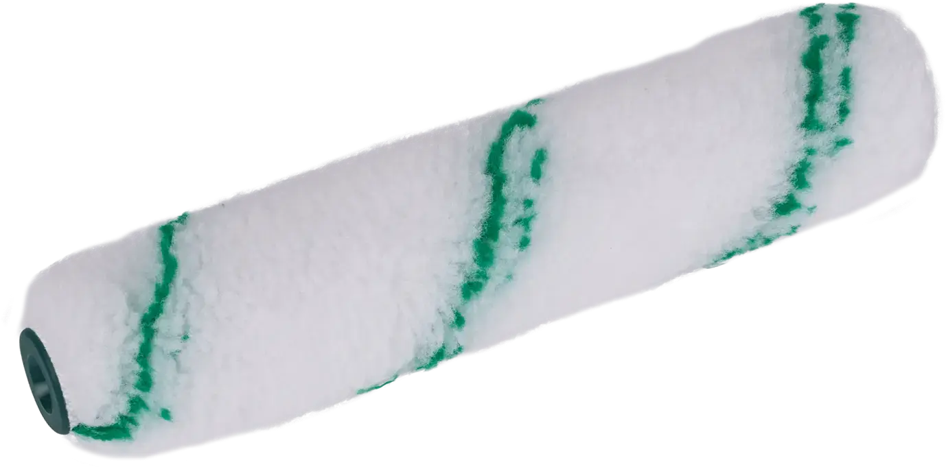 Paint roller - Green ACRYL thread 150 / 17 / 9 / ø 6 mm, set of 2 pcs. (5901466104309)