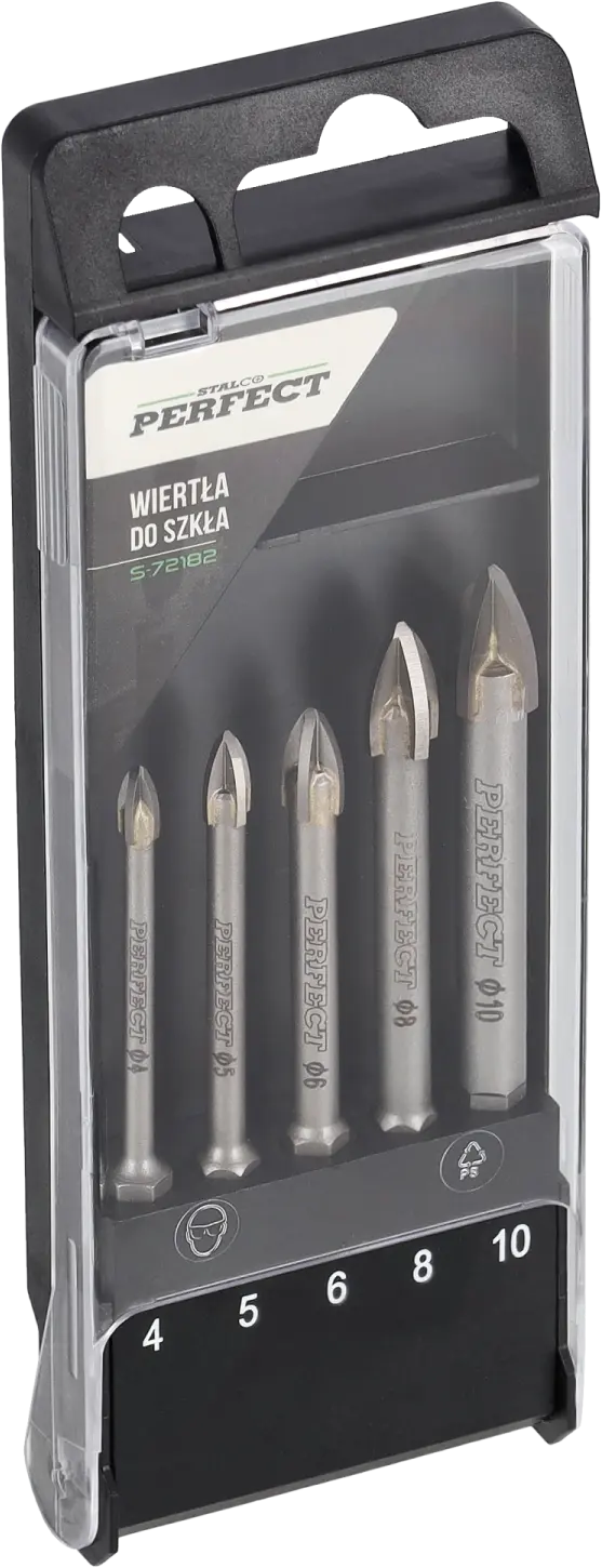 Glass drills - set (5901466176849)