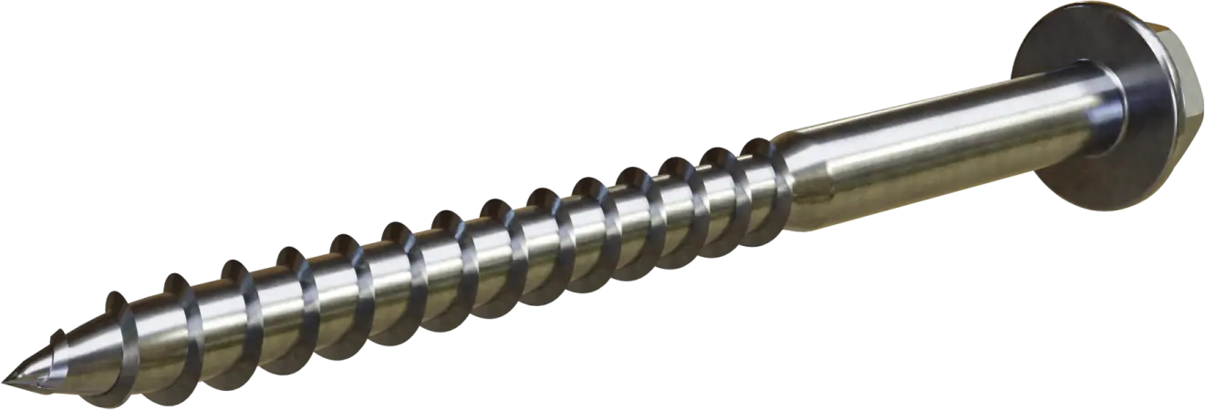 Hexagonal head wood screw WKL ø6 x 140 mm, ± pcs./kg: 39 (5906365342357)