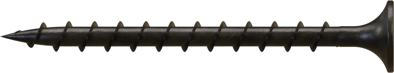 Phosphated screw for attaching plasterboard to wooden profiles DD ø3.5 x 55 mm (5906365340308)