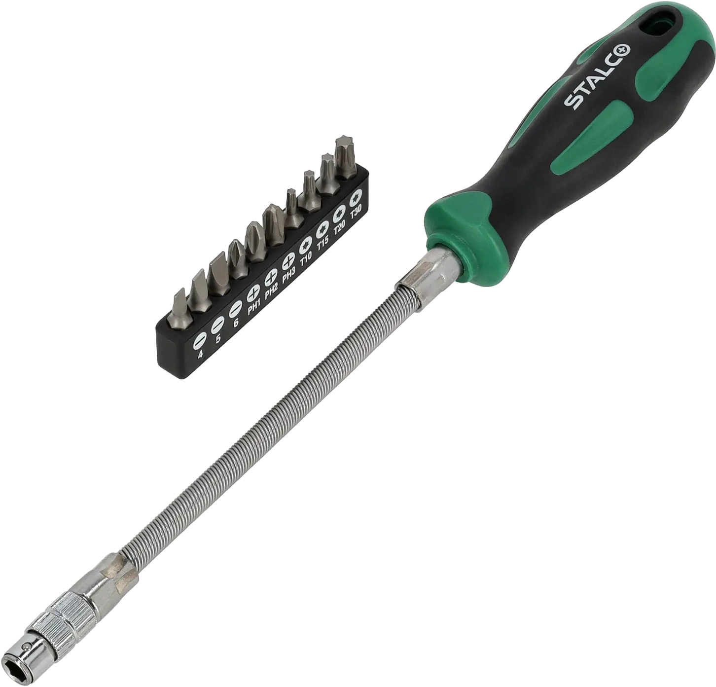 Flexible screwdriver with bits (5904012152120)