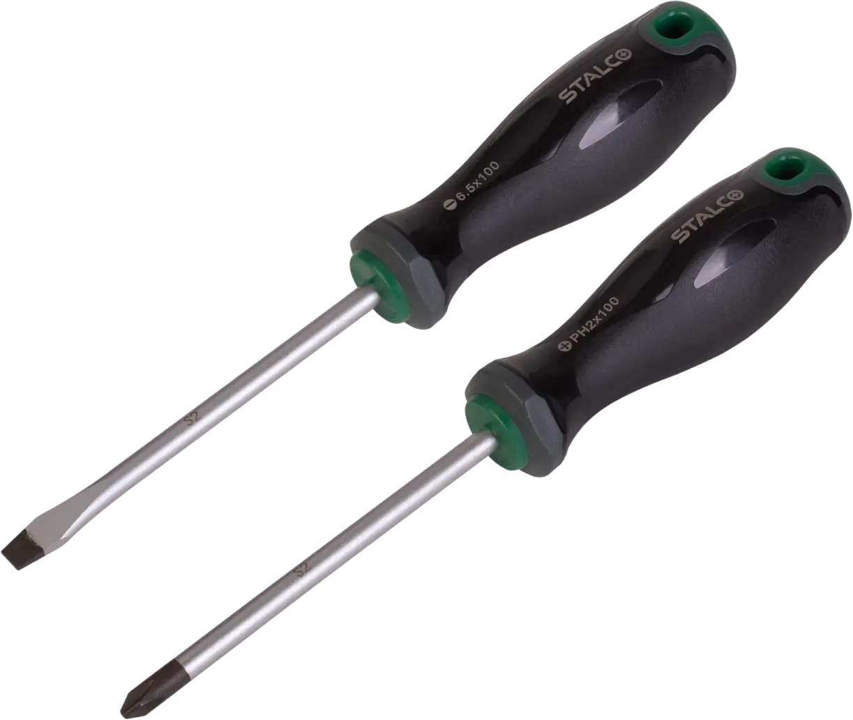 Screwdriver set 2pcs. S2 STALCO S-12618