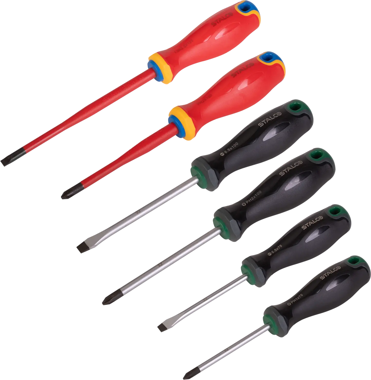 Screwdriver set 4pcs. S2 STALCO S-12626