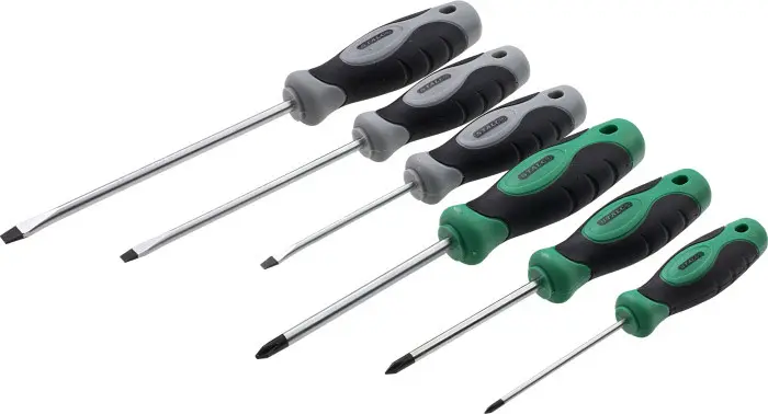 SCREWDRIVER SET 6pcs STALCO S-12416