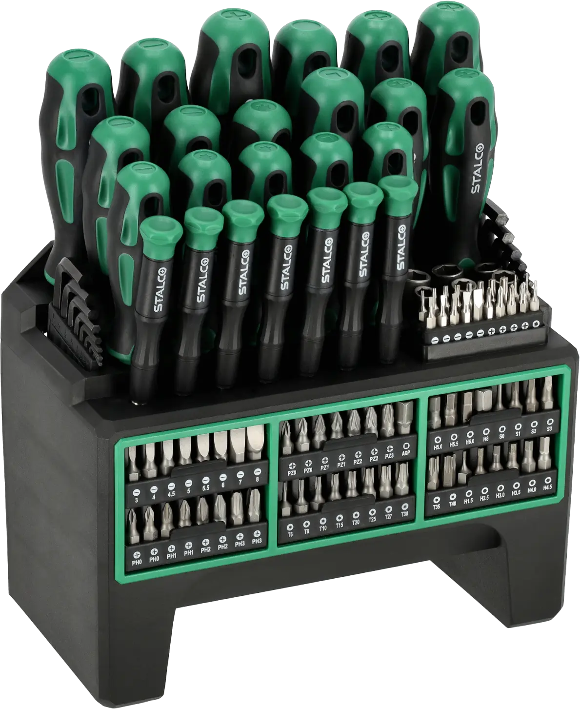 Screwdriver Set 114 pcs STALCO S-12399