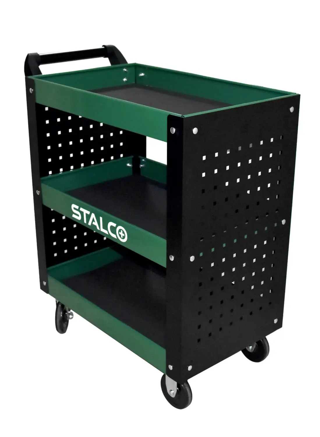 Service trolley with 3 shelves STALCO S-43060