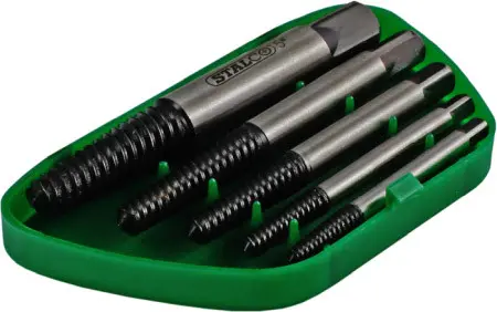 Screw Extractors 5pcs STALCO S-20950