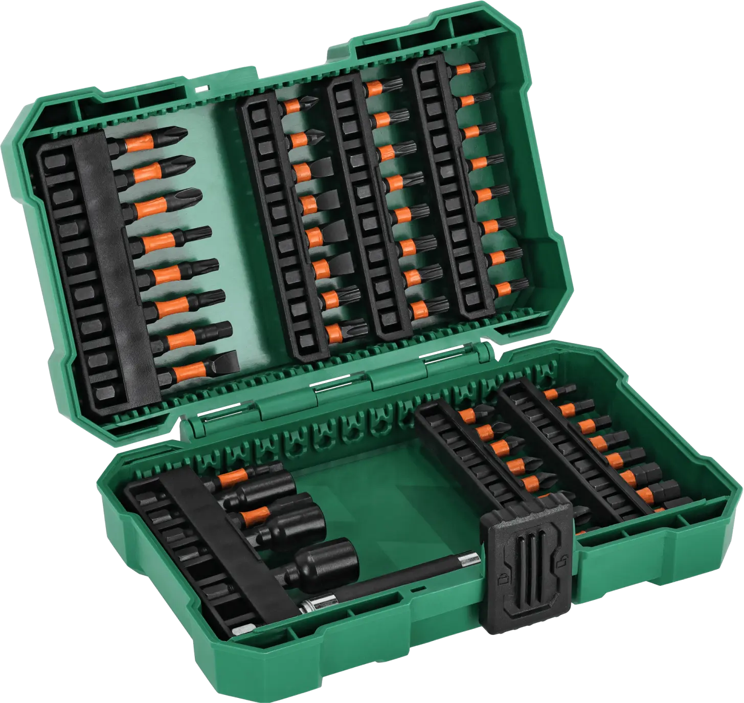 Impact bits and socket set 1/4”, 54pcs S2 STALCO S-13736