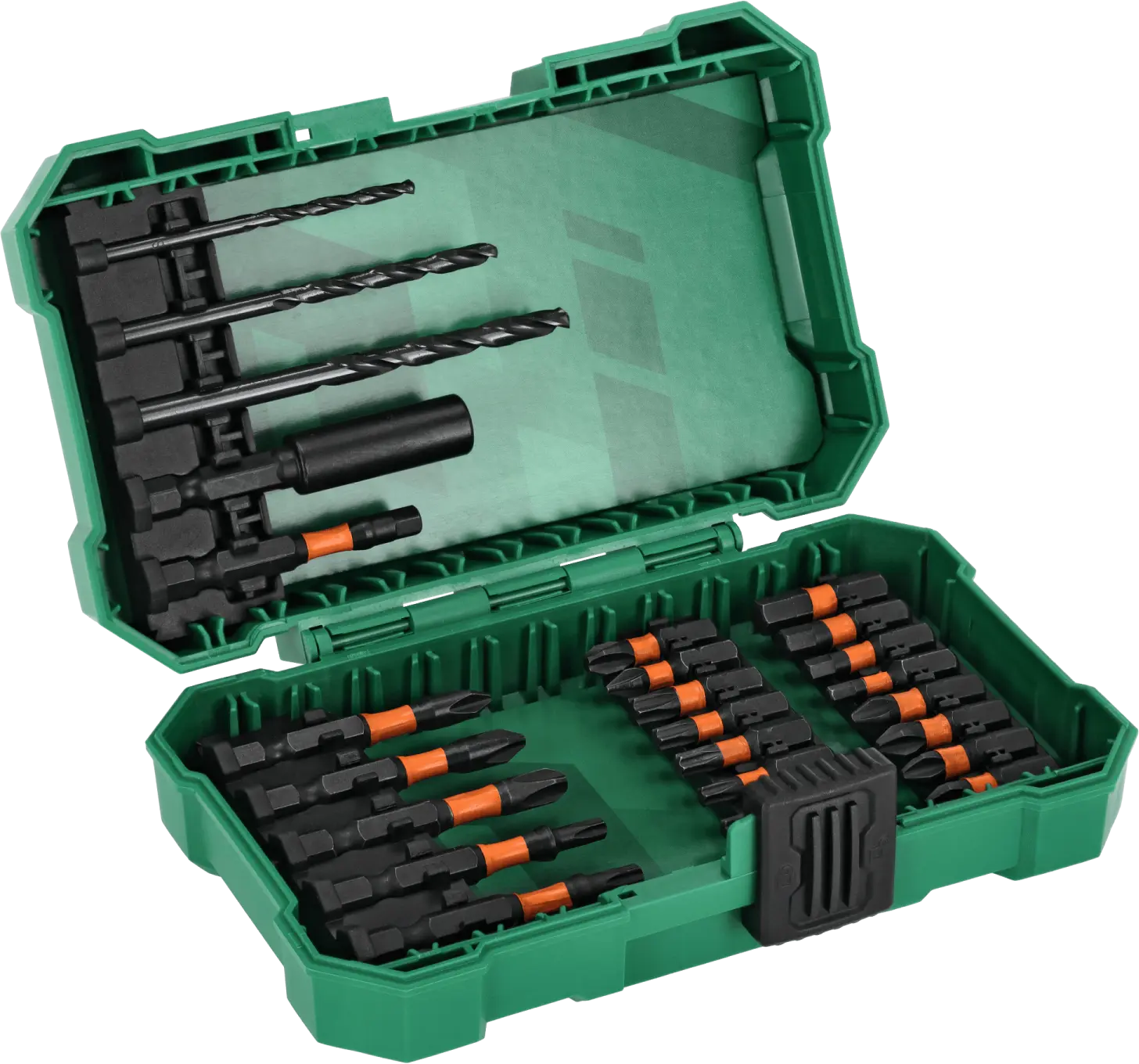 Impact bits and accessories set 1/4”, 26pcs S2 STALCO S-13724