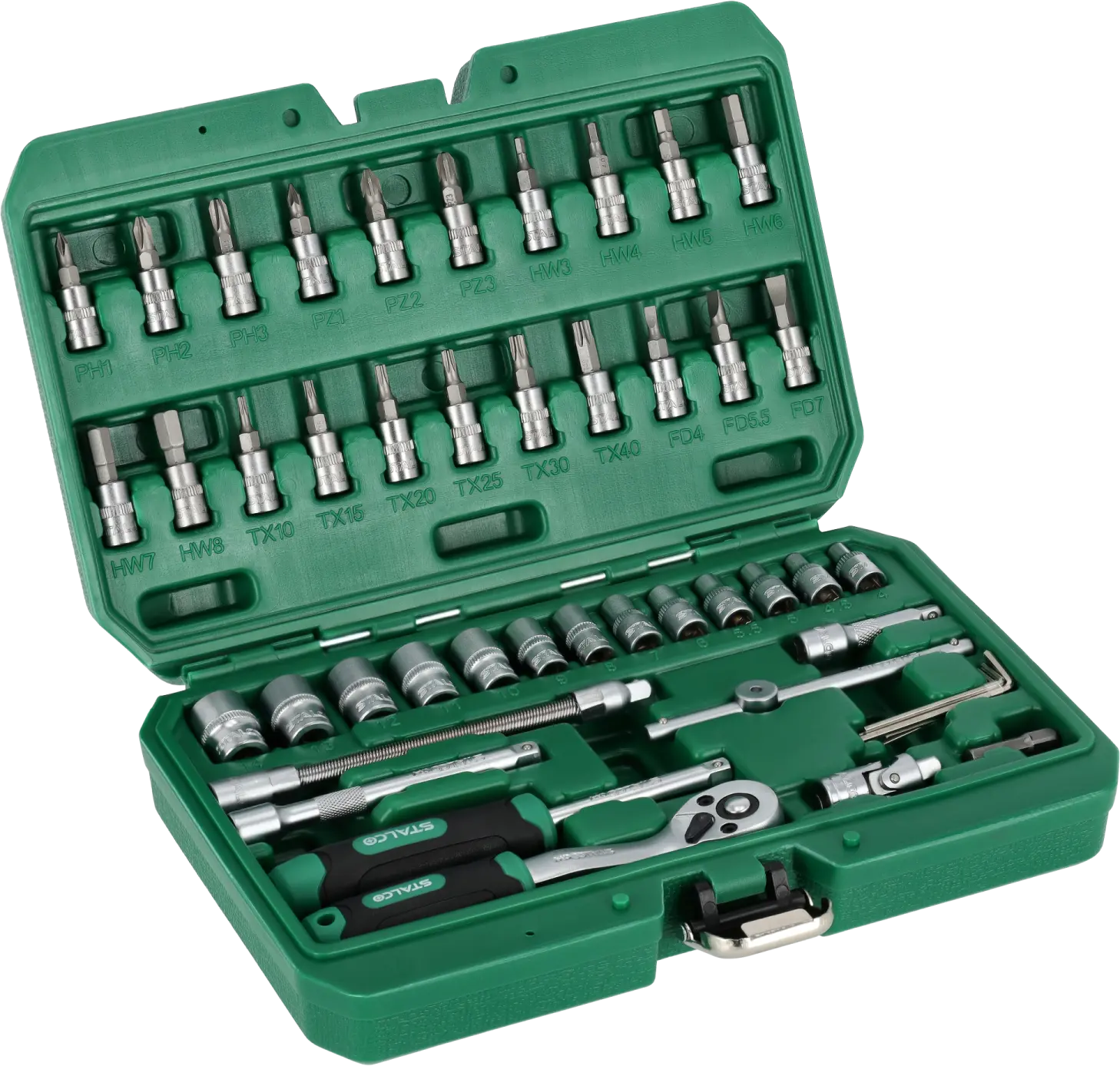 Socket wrench set 48 pieces S-54015 (5904012150225)