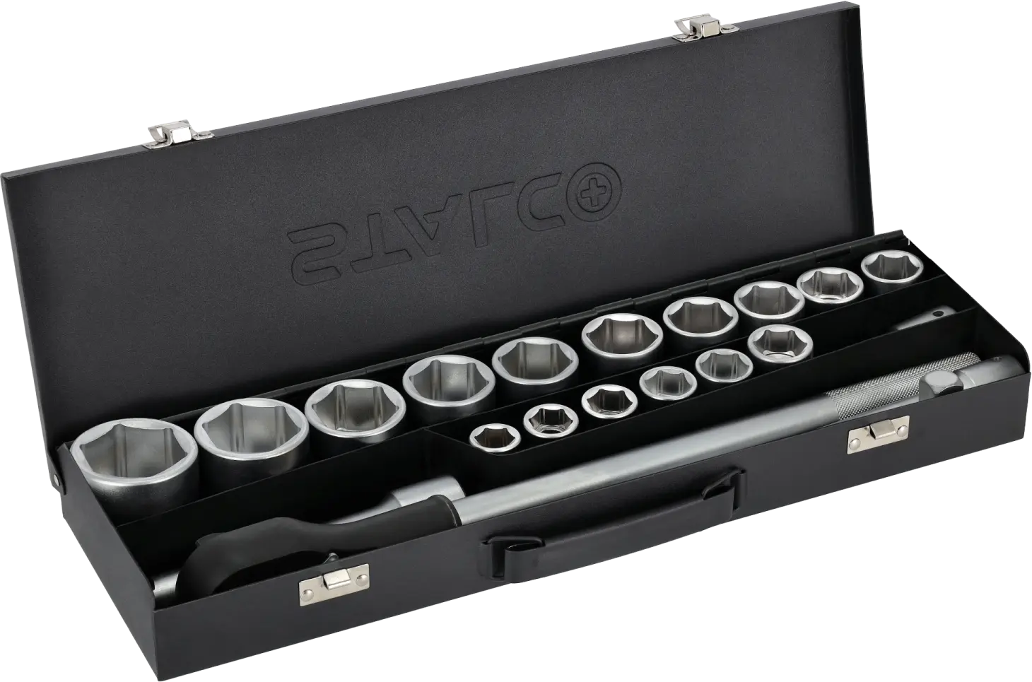 Socket wrench set 3/4" 21 pcs. (5904012150188)