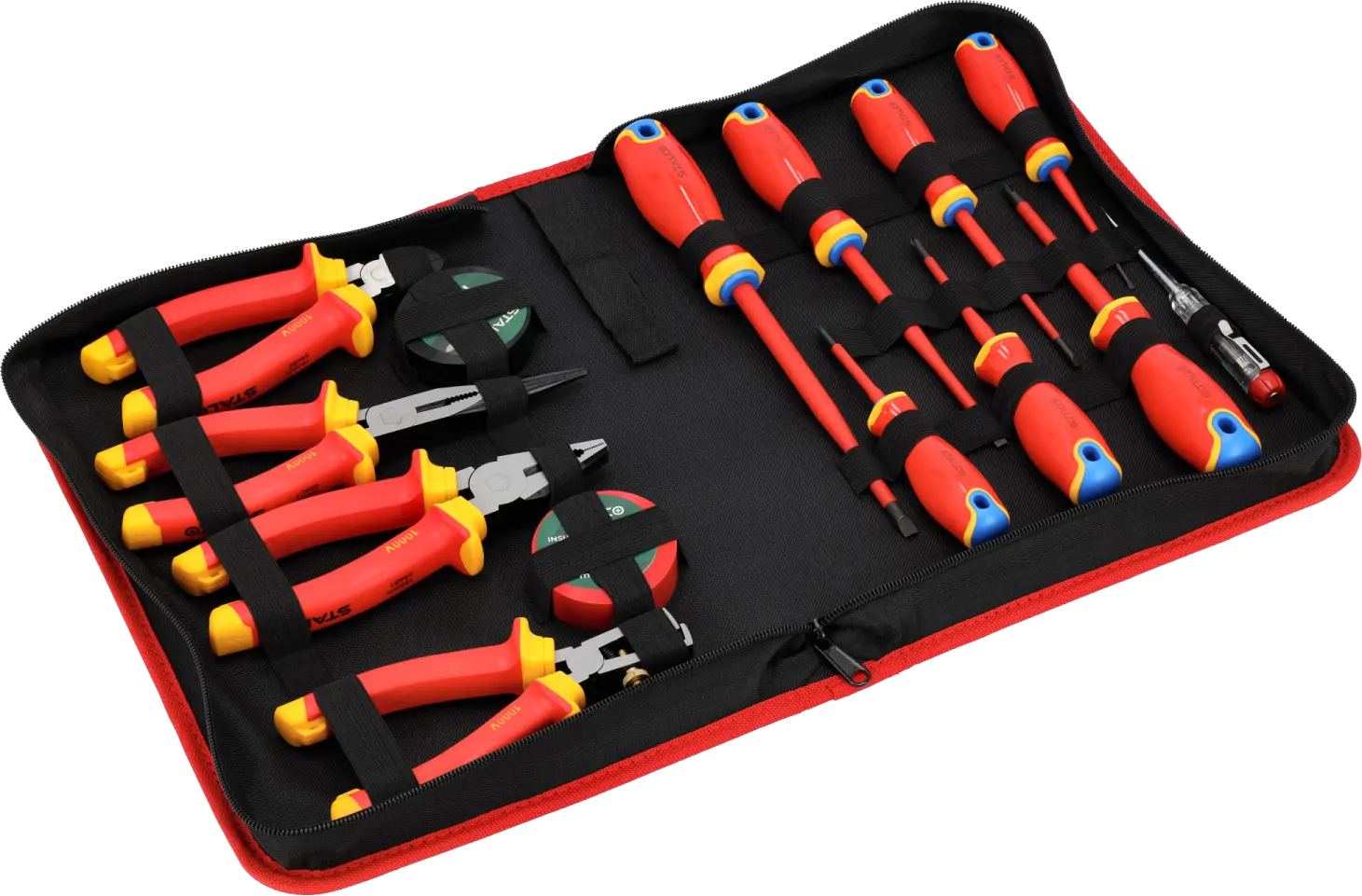 Screwdriver Set 14pcs 1000V VDE STALCO S-14466