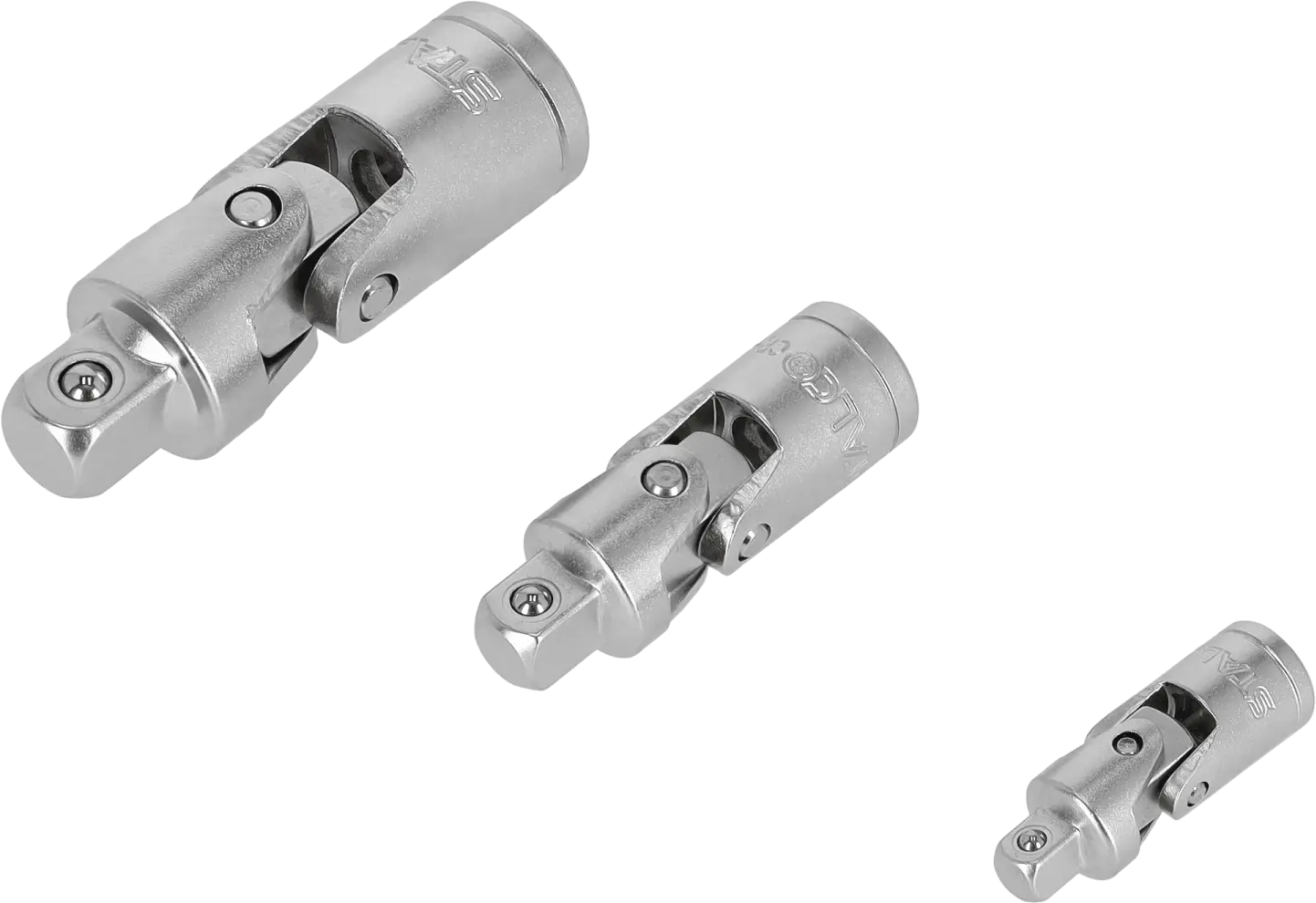 Universal joint set CRV 1/4”, 3/8”, 1/2” STALCO S-54063