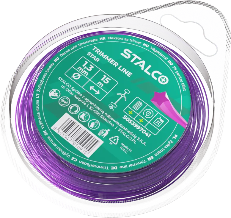 Cutting Line Star 2.0 mm × 15 m, star STALCO S053997043